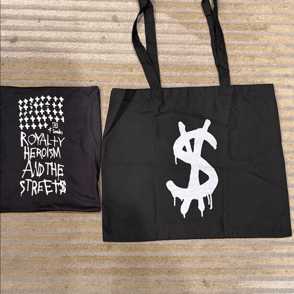 Ksubi Face Mask Black and White Graphic - Picture 5 of 6